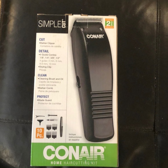 New-CONAIR Home Haircutting Kit 10 Pc. - Picture 2 of 5
